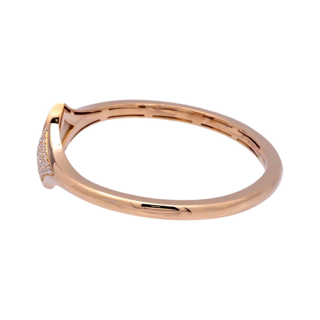 Bvlgari Diva's Dream 18K Rose Gold Diamond Open-Cuff Bracelet