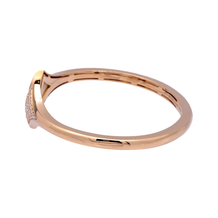 Bvlgari Diva's Dream 18K Rose Gold Diamond Open-Cuff Bracelet