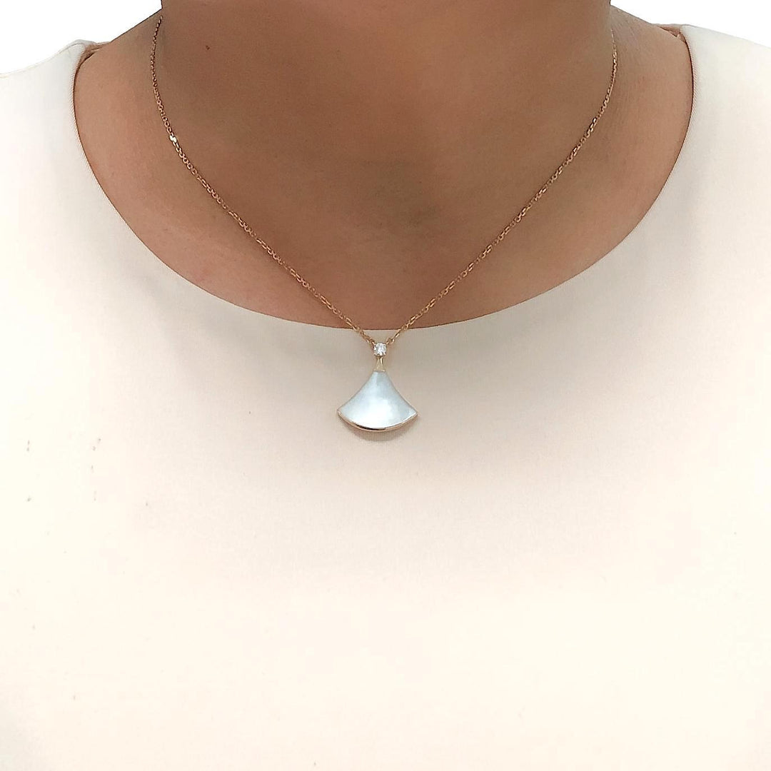 BVLGARI Diva's Dream 18K Rose Gold Pendant Necklace
