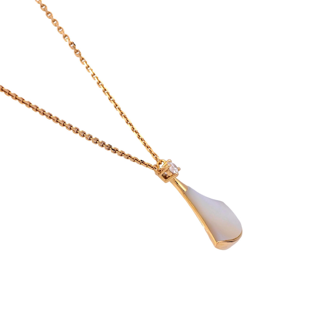 BVLGARI Diva's Dream 18K Rose Gold Pendant Necklace