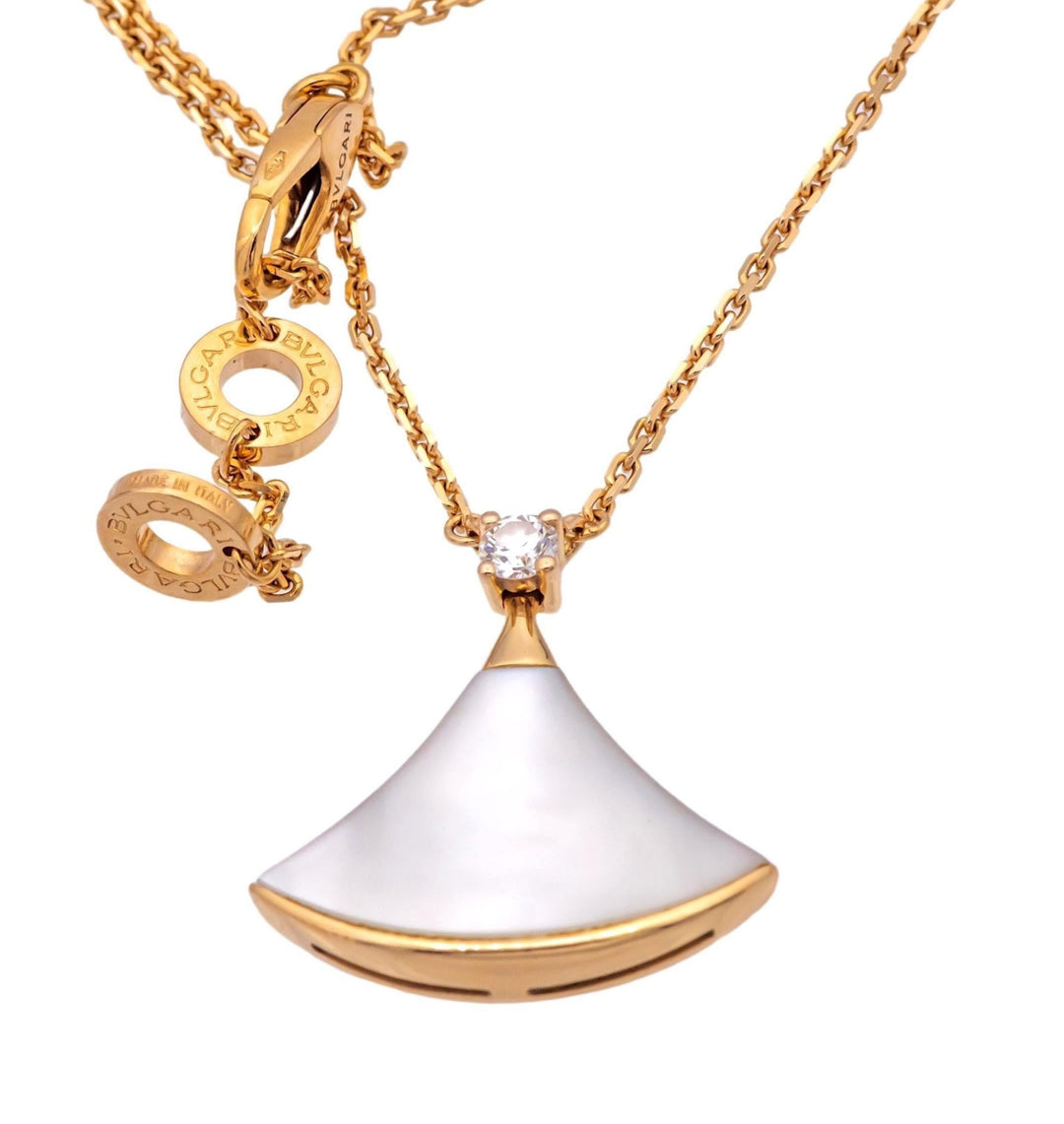 BVLGARI Diva's Dream 18K Rose Gold Pendant Necklace