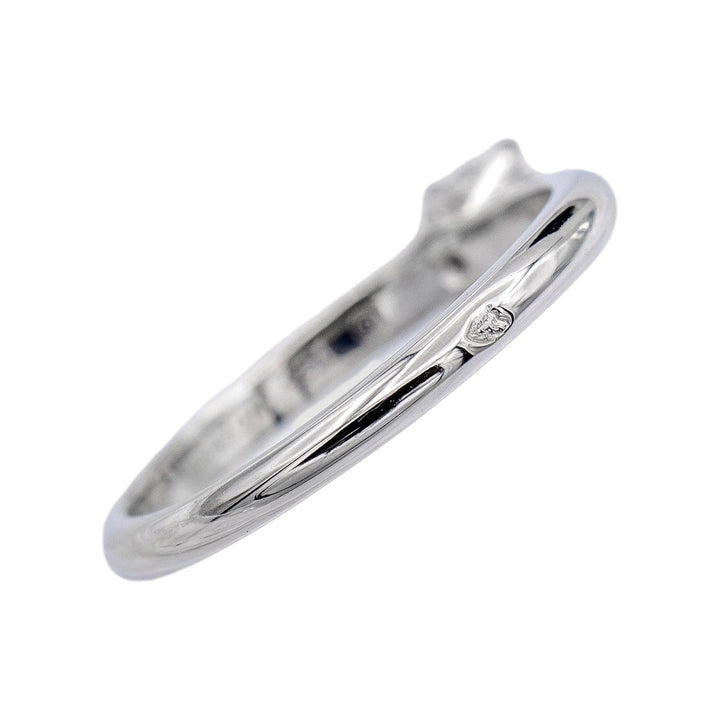 Cartier 1895 Platinum Diamond Engagement Ring with Round .25 Ct FVS1