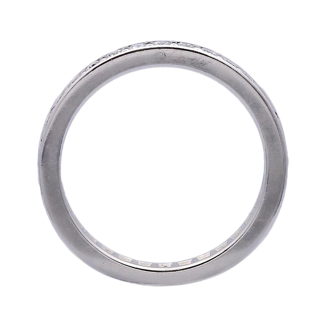 Cartier Ballerine Platinum Channel Set Diamond Eternity Band Ring .40 Cts TW