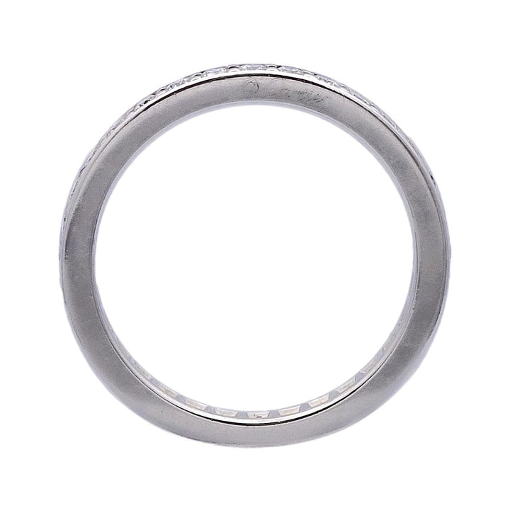 Cartier Ballerine Platinum Channel Set Diamond Eternity Band Ring .40 Cts TW