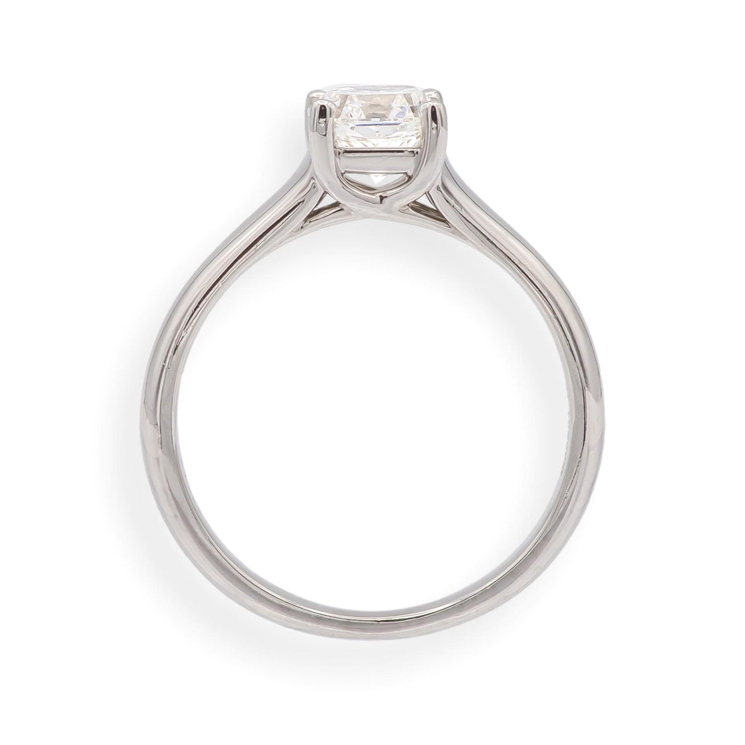 Tiffany & Co. Lucida Diamond Engagement Ring .87ct EVS2 in Platinum