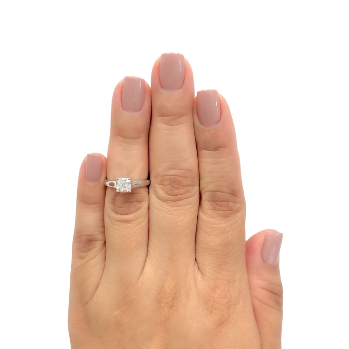 Tiffany & Co. Lucida Diamond Engagement Ring .87ct EVS2 in Platinum