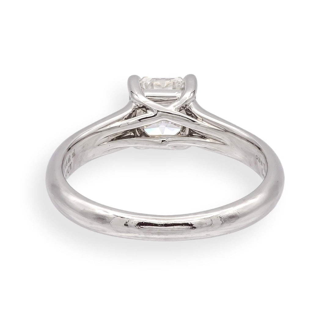 Tiffany & Co. Lucida Diamond Engagement Ring .87ct EVS2 in Platinum