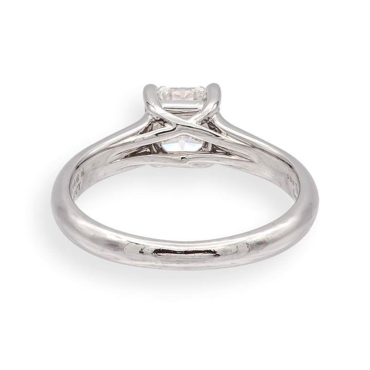 Tiffany & Co. Lucida Diamond Engagement Ring .87ct EVS2 in Platinum