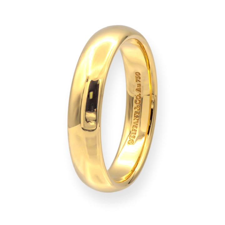 Tiffany & Co. Men’s 18K Yellow Gold Forever Classic Wedding Band, Size 9