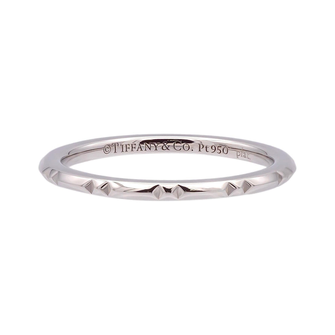 Tiffany & Co. Platinum True Wedding Band Ring, 1.5mm, Size 6