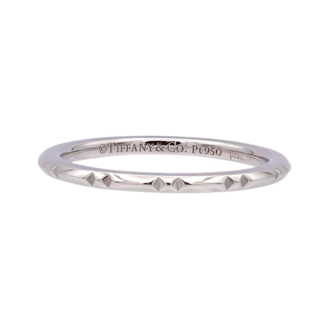 Tiffany & Co. Platinum True Wedding Band Ring, 1.5mm, Size 6