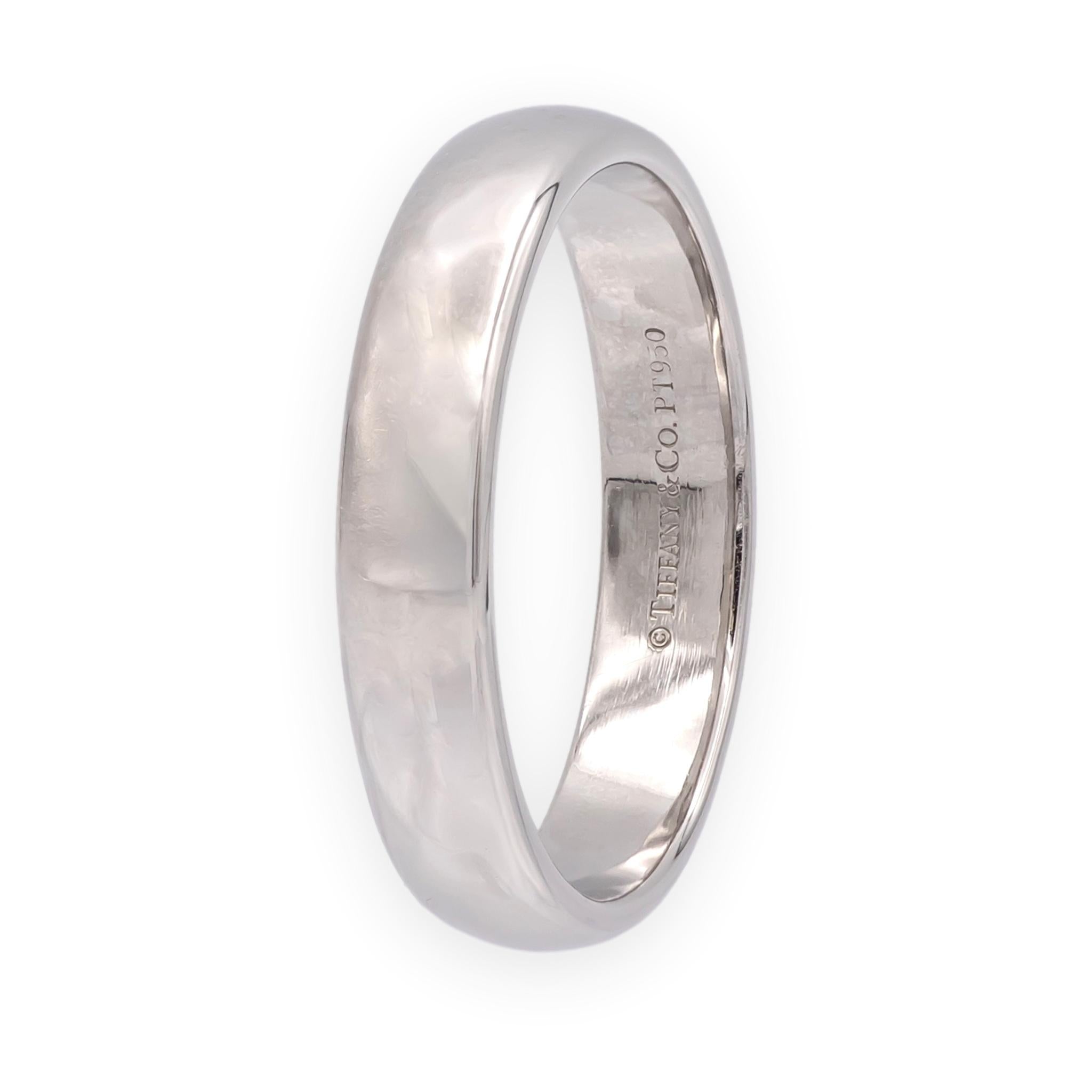 Tiffany & Co. Platinum Forever 4.5 mm Men