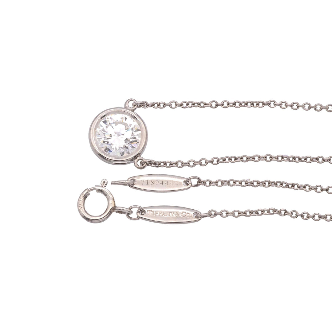 Tiffany & Co. Peretti Solitaire Diamonds by the Yard 24" Necklace 0.84ct H/VS1
