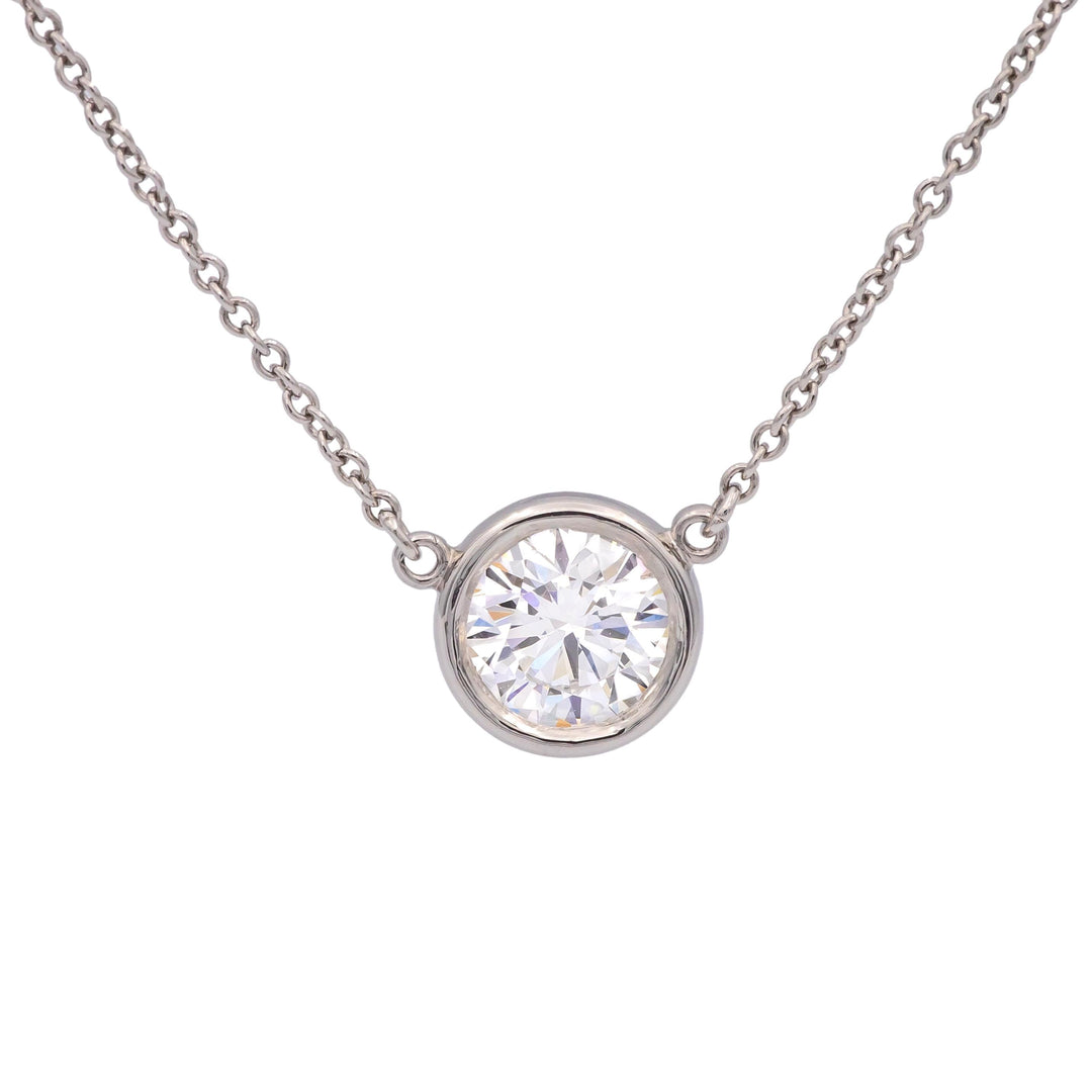 Tiffany & Co. Peretti Solitaire Diamonds by the Yard 24" Necklace 0.84ct H/VS1