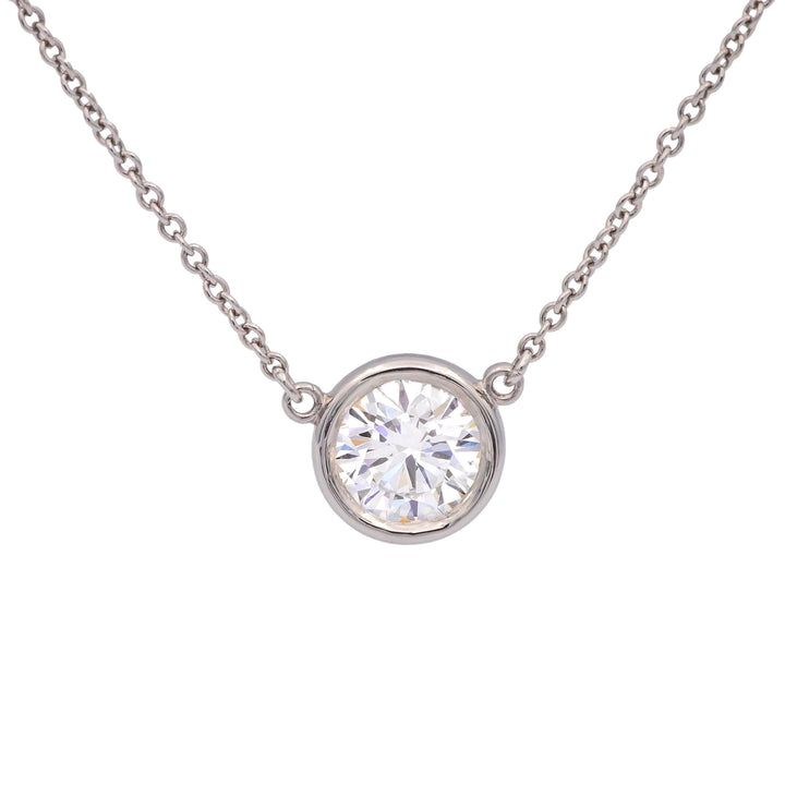 Tiffany & Co. Peretti Solitaire Diamonds by the Yard 24" Necklace 0.84ct H/VS1