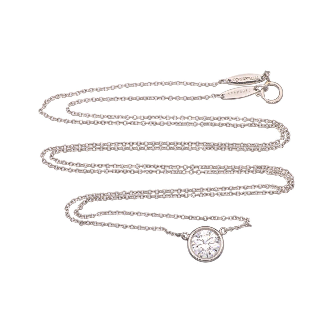 Tiffany & Co. Peretti Solitaire Diamonds by the Yard 24" Necklace 0.84ct H/VS1