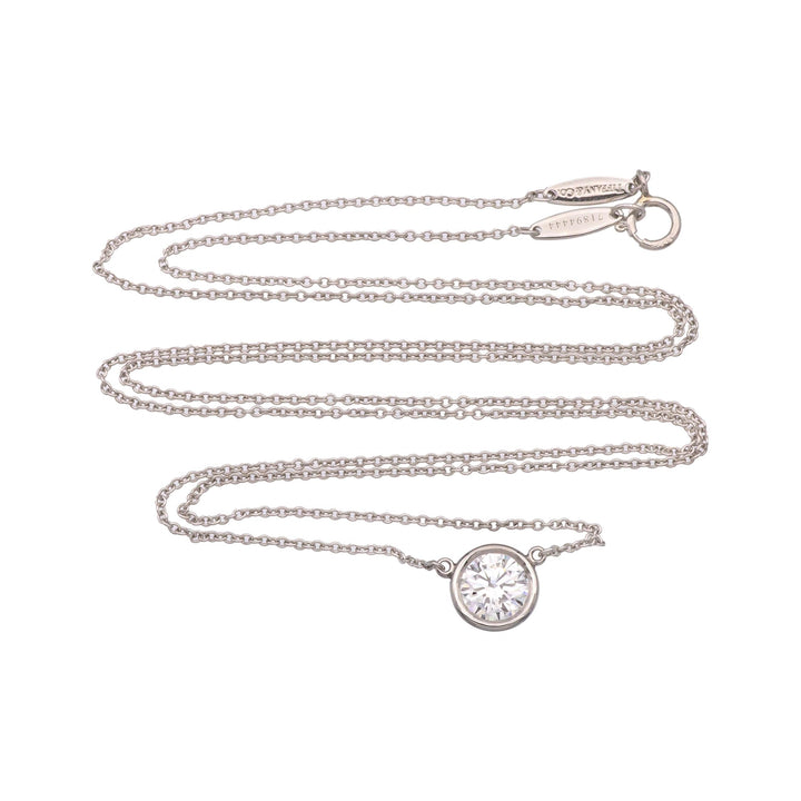 Tiffany & Co. Peretti Solitaire Diamonds by the Yard 24" Necklace 0.84ct H/VS1