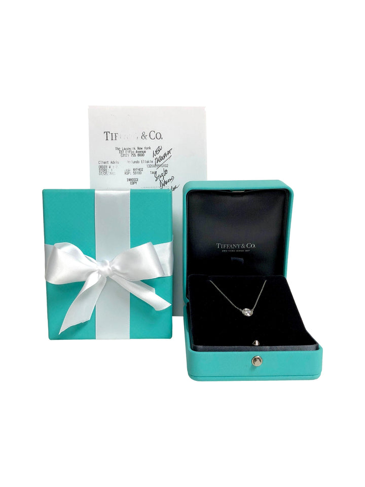 Tiffany & Co. Peretti Solitaire Diamonds by the Yard 24" Necklace 0.84ct H/VS1