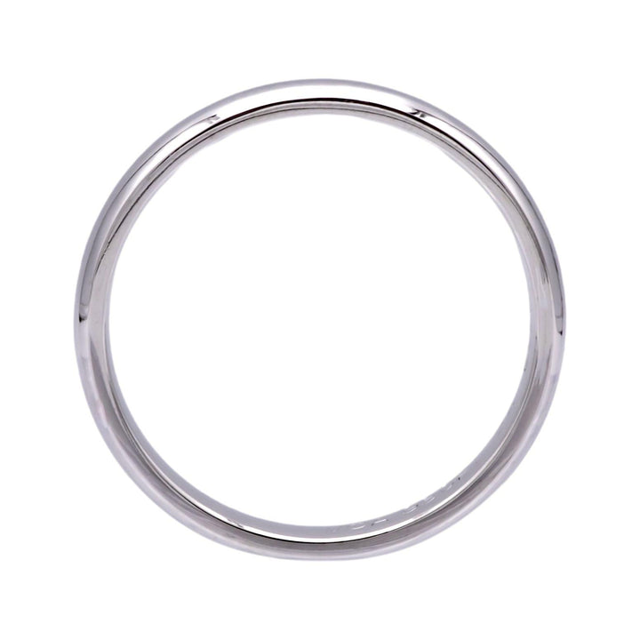 Van Cleef & Arpels Tendrement Platinum 3mm Wedding Band Ring Size 6.5