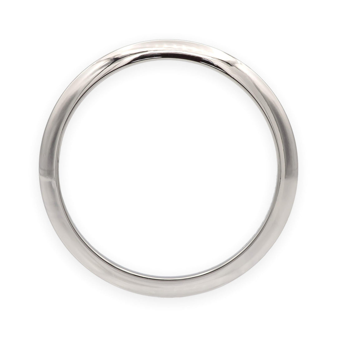 Vintage Tiffany & Co. Platinum Knife-Edge Wedding Band Ring 2 mm Size 6