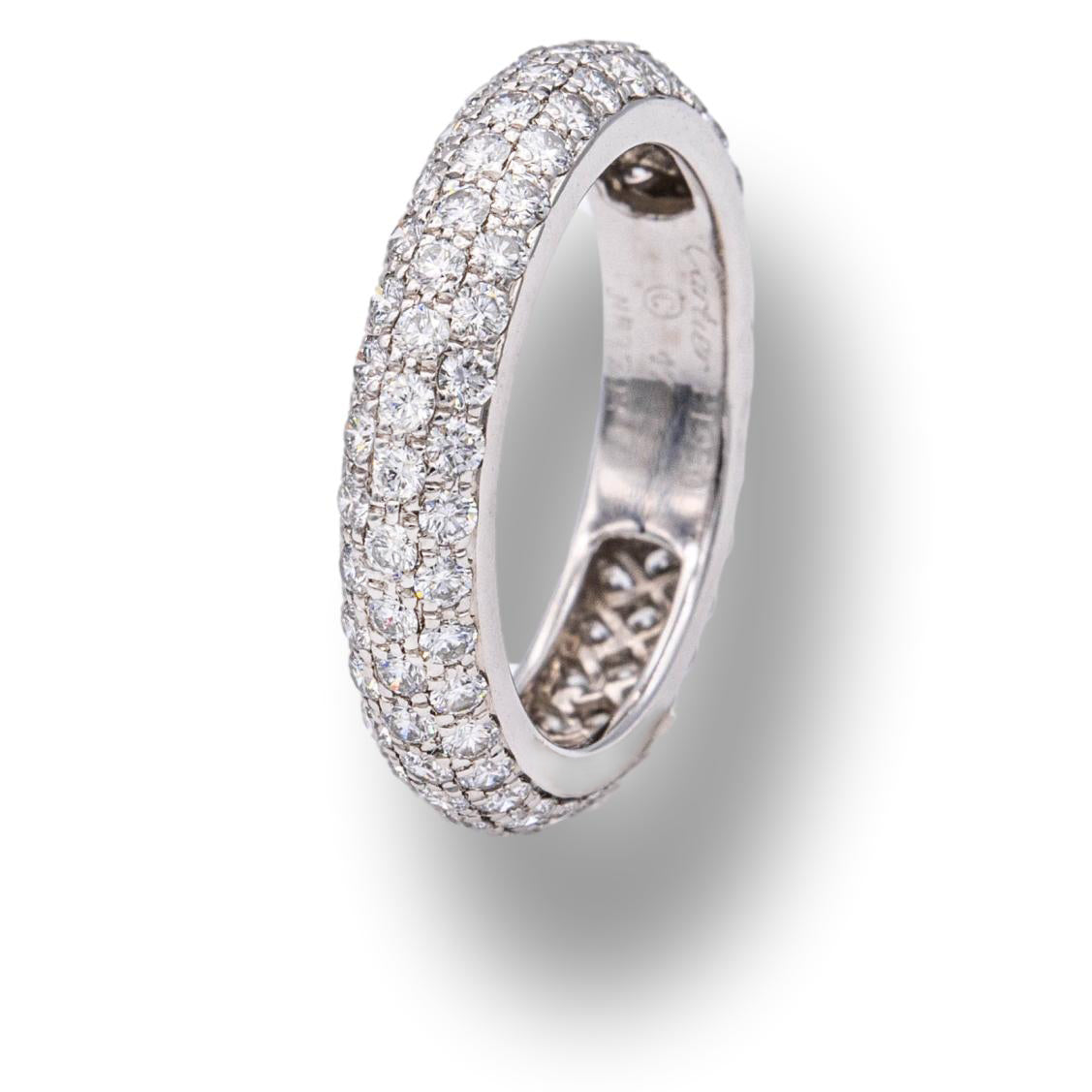 Cartier ring diamond band Clearance