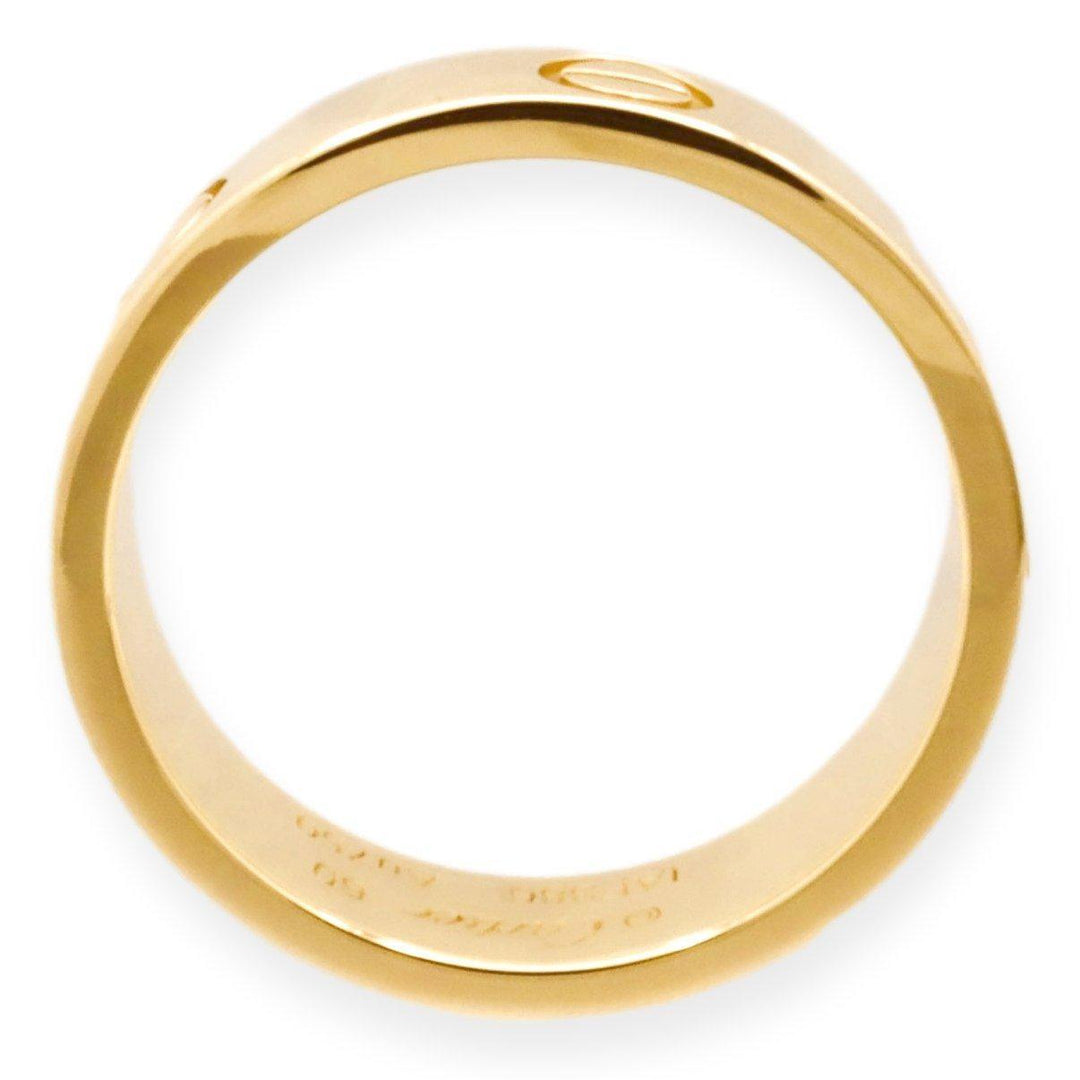 Cartier Love Ring in 18K Yellow Gold 5.5mm Size 60 (US 9)
