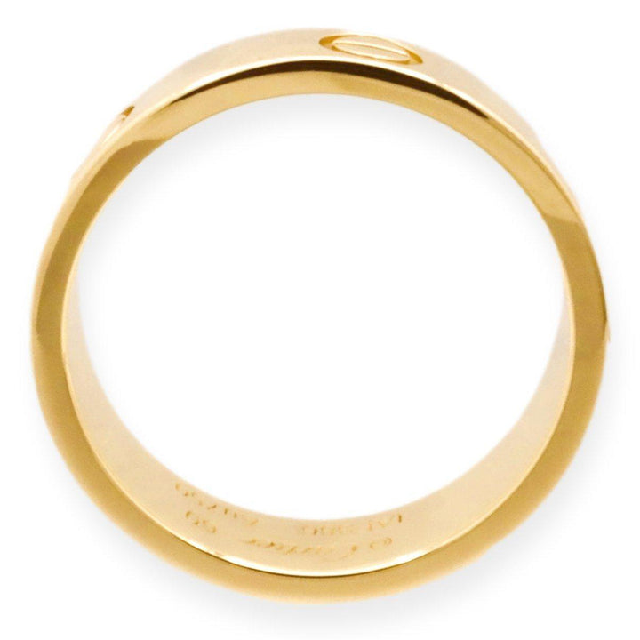 Cartier Love Ring in 18K Yellow Gold 5.5mm Size 60 (US 9)