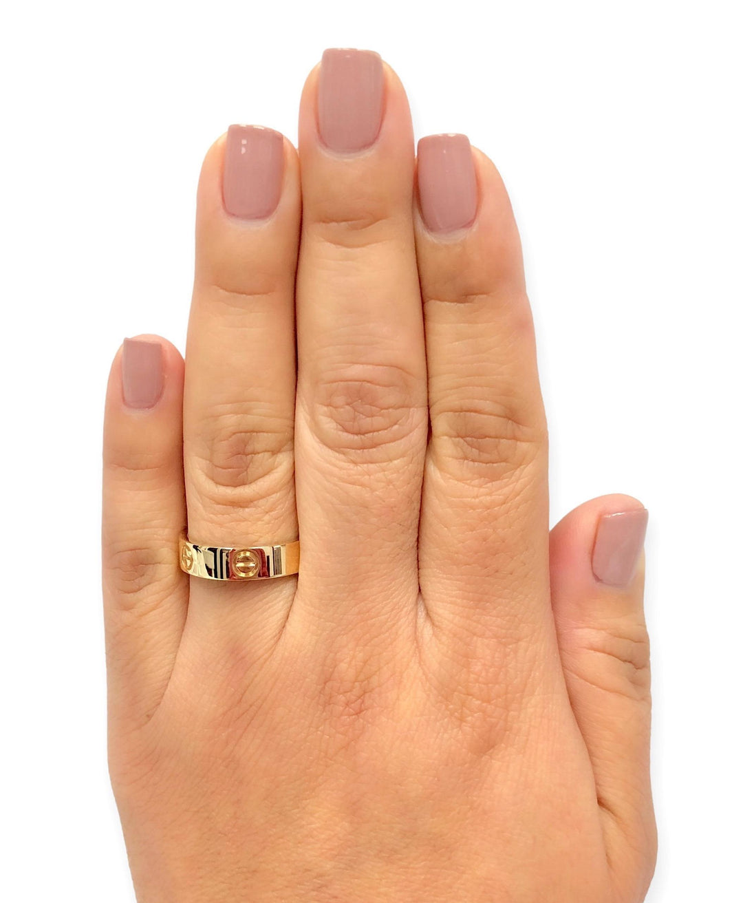 Cartier Love Ring in 18K Yellow Gold 5.5mm Size 60 (US 9)