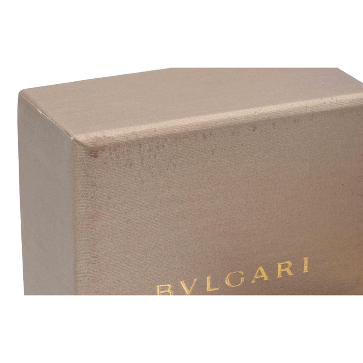 BULGARI 18 Karat Two Tone Diamond Labyrinth B-Zero Band Ring Size 7.5