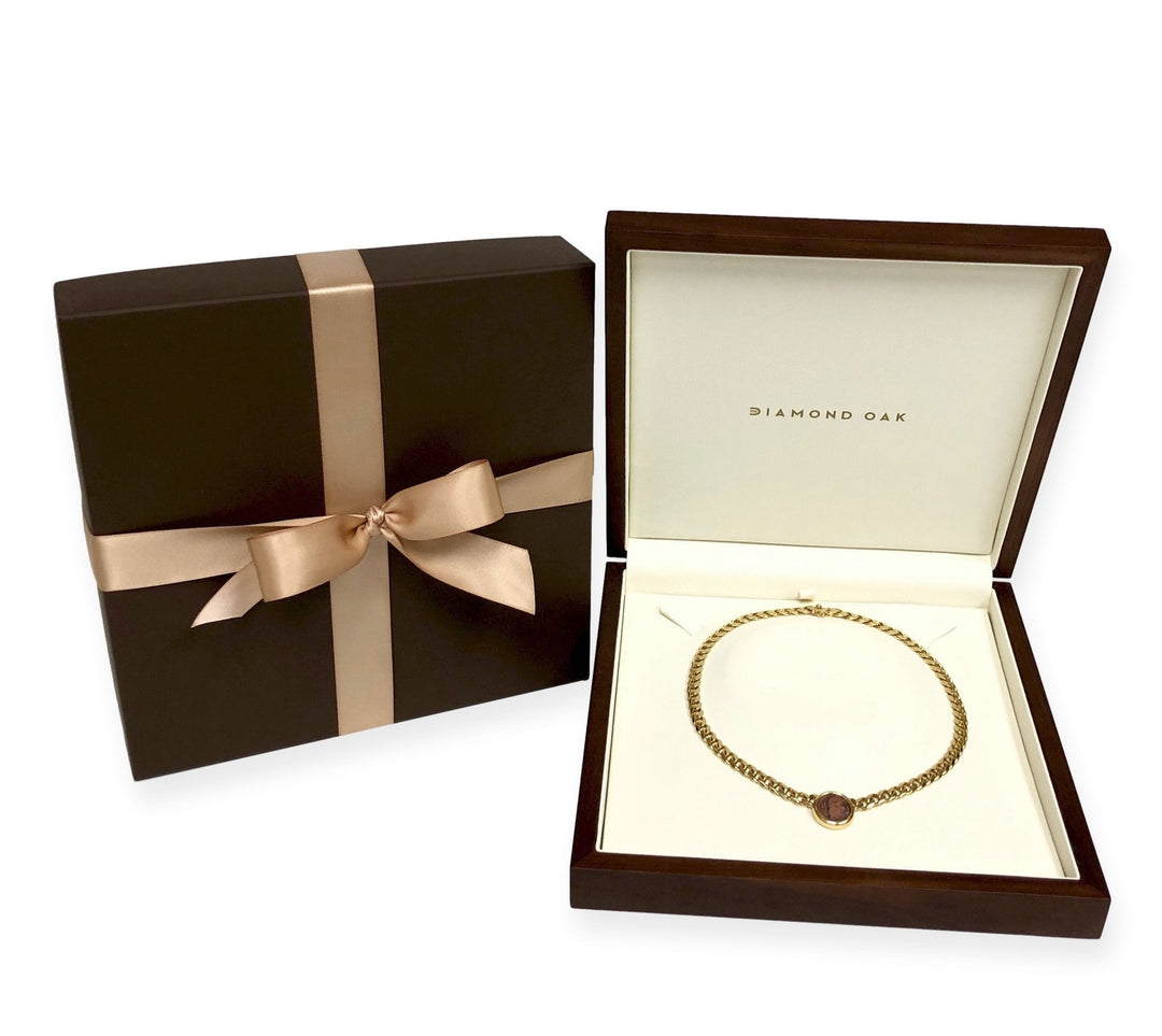 Bvlgari 18K Yellow Gold Ancient Roman Emperor Coin Choker Necklace