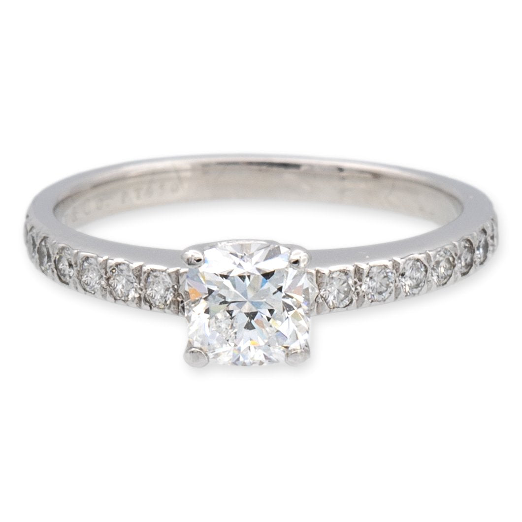 Tiffany novo cushion cut engagement ring Clearance