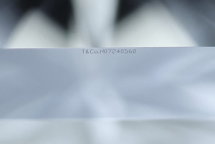 Tiffany & Co. Platinum Lucida Diamond Stud Earrings .90 cts TW G-H VVS