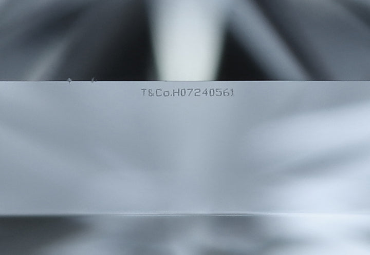 Tiffany & Co. Platinum Lucida Diamond Stud Earrings .90 cts TW G-H VVS