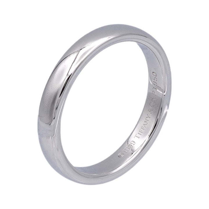 Vintage Tiffany & Co. Platinum Classic 3 mm Wedding Band Ring Size 4.5