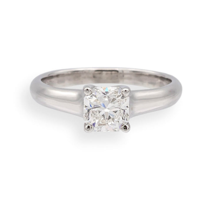 Tiffany & Co. Lucida Diamond Engagement Ring .87ct EVS2 in Platinum