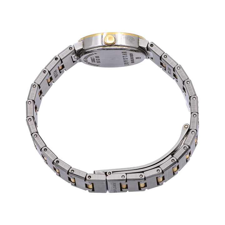 Pre-Owned BVLGARI BVLGARI 18K Yellow Gold Stainless Steel Ladies Watch BB23SG