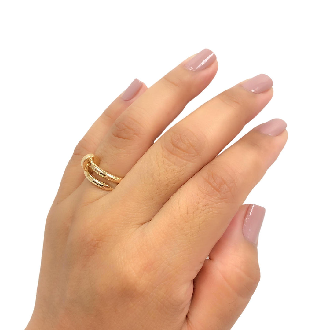 Cartier Juste Un Clou 18K Yellow Gold Ring Size 57 EU (8 US)