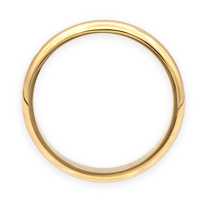 Vintage Cartier Men's 18K Yellow Wedding Band Ring 4mm Size 63 US 10.5 Ca. 1997