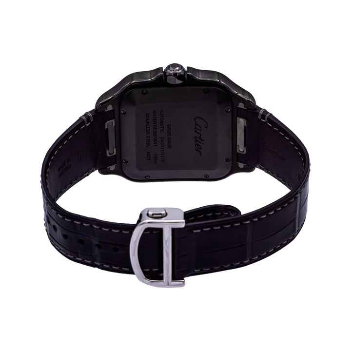 Santos de Cartier Watch – Large Model, Automatic, Steel & ADLC WSSA0039