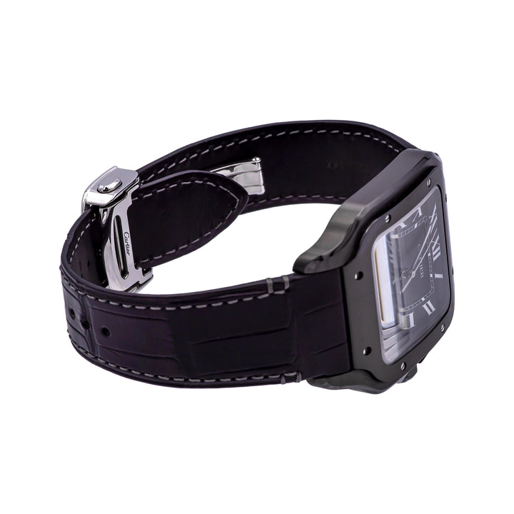 Santos de Cartier Watch – Large Model, Automatic, Steel & ADLC WSSA0039