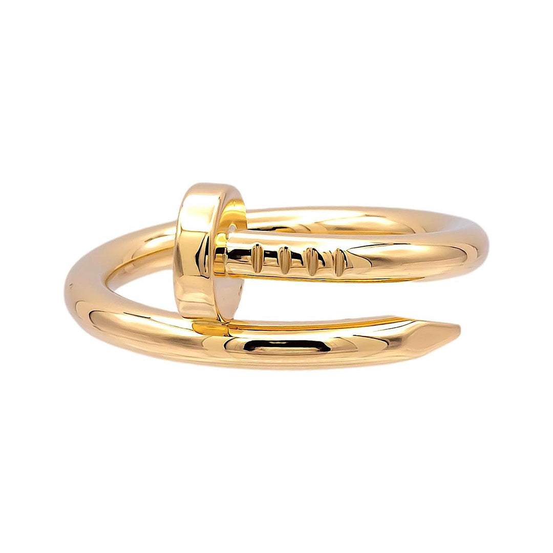Cartier Juste Un Clou 18K Yellow Gold Ring Size 57 EU (8 US) – The