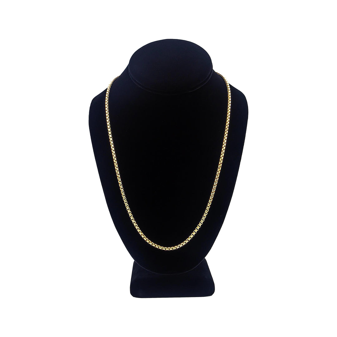 David Yurman 18K Yellow Gold 2.7mm Box Chain Necklace  24"