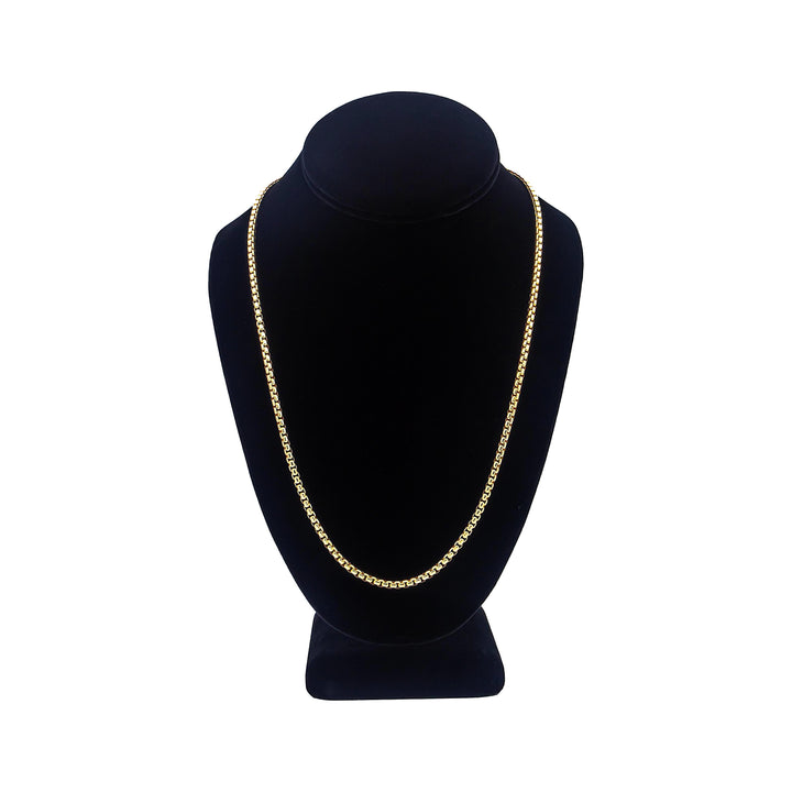 David Yurman 18K Yellow Gold 2.7mm Box Chain Necklace  24"