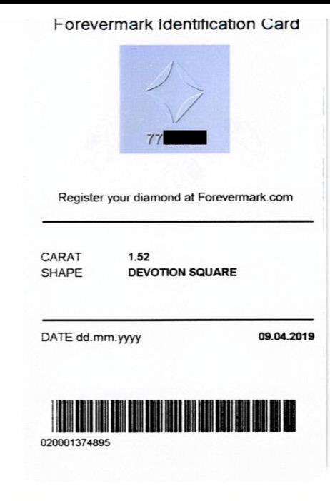 Forevermark Devotion Grace 1.52 Ct EVVS2 Princess Cut Diamond Ring in 18K GIA