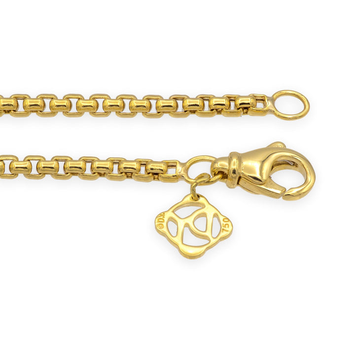 David Yurman 24" 2.7mm 18K Yellow Gold 16.9 g Box Chain Necklace