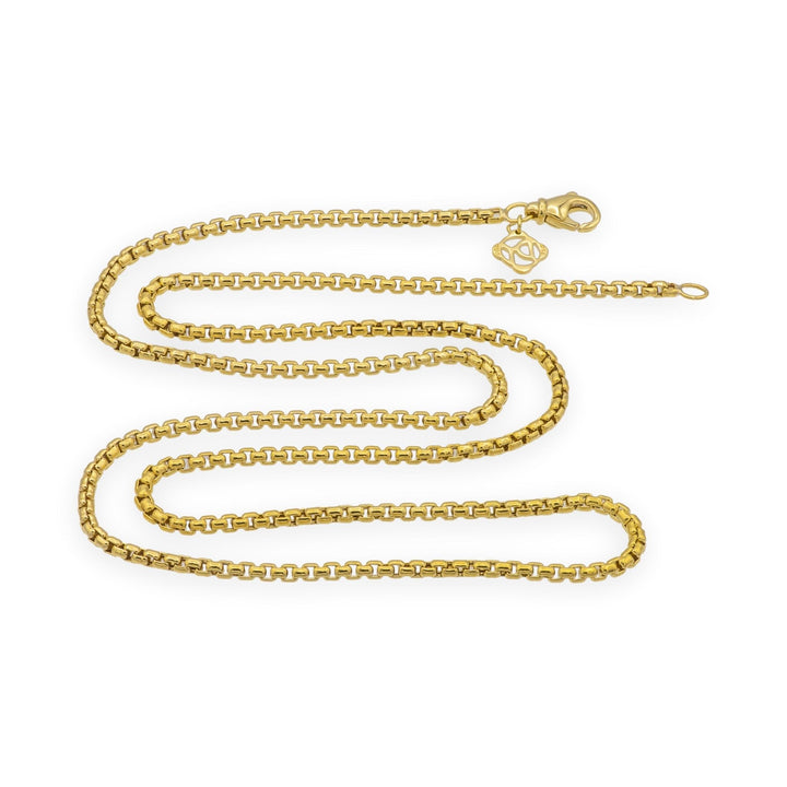 David Yurman 24" 2.7mm 18K Yellow Gold 16.9 g Box Chain Necklace