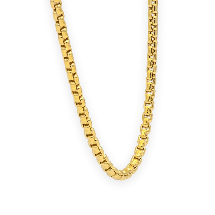 David Yurman 24" 2.7mm 18K Yellow Gold 16.9 g Box Chain Necklace