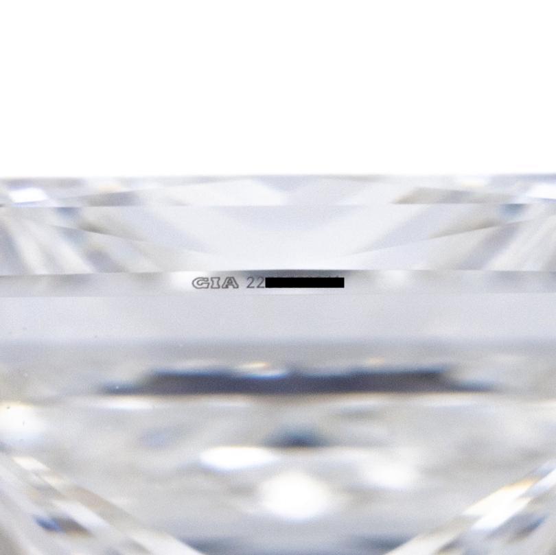 Forevermark Devotion Grace 1.52 Ct EVVS2 Princess Cut Diamond Ring in 18K GIA