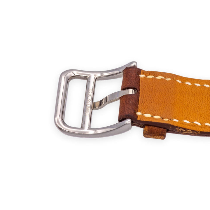 Hermès Arceau Vintage Ladies Quartz Watch Ref. AR4.520, Two-Tone Circa 1994