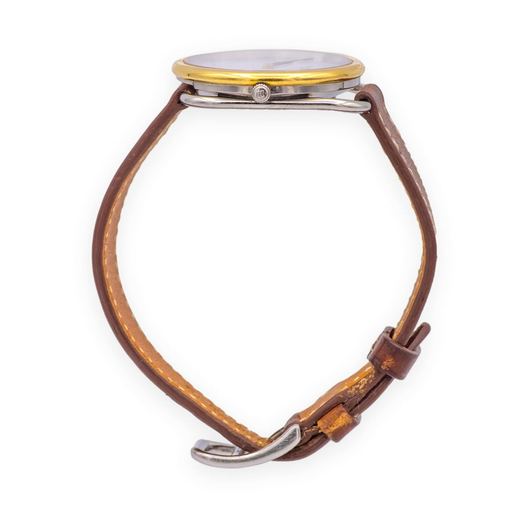 Hermès Arceau Vintage Ladies Quartz Watch Ref. AR4.520, Two-Tone Circa 1994